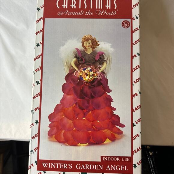 1998 House of Lloyd Lighten Christmas Tree Topper New in Box Tested 15” - Picture 1 of 5